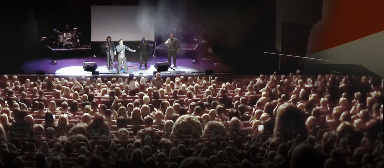The Drifters In Concert Image